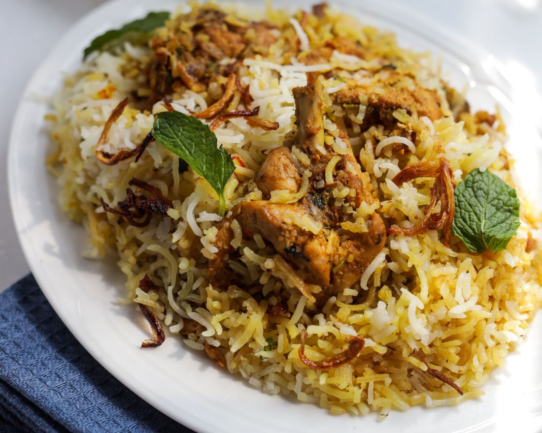 Chicken biryani