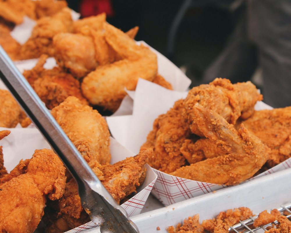 Crispy fried chicken